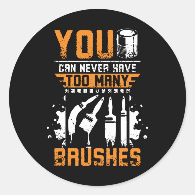 Adesivo Painter Brush (Frente)