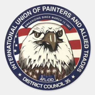 Adesivo Painters Union Eagle
