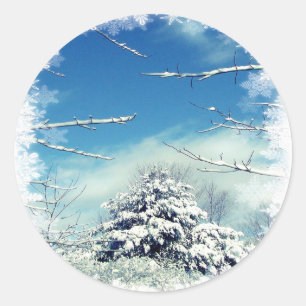 Adesivo País das maravilhas do inverno