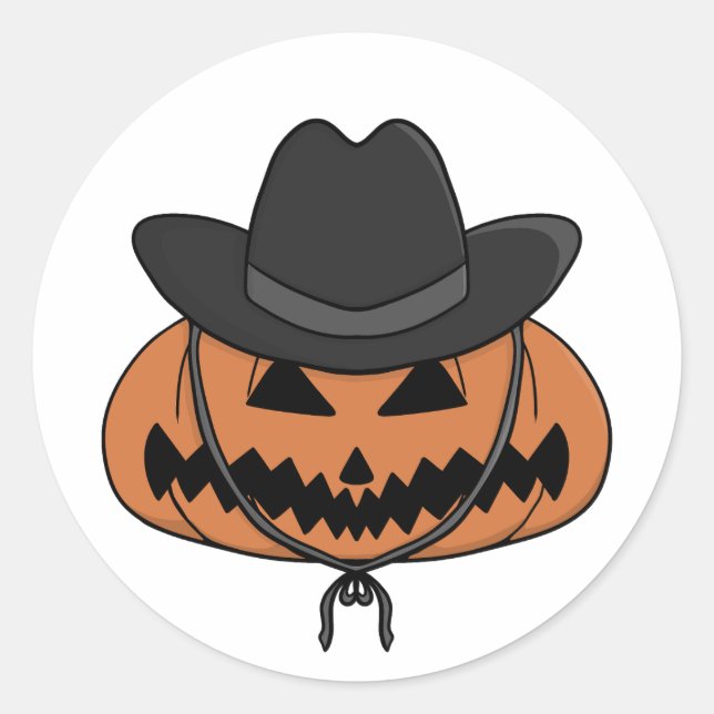 Adesivo País de Abóbora do Halloween (Frente)