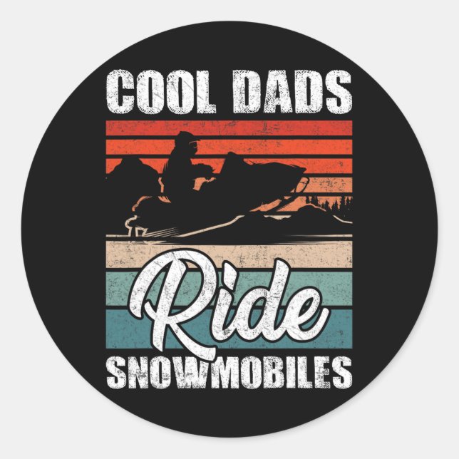 Adesivo Pais legal Andam Snowmobiles - Padre Snowcross Mot (Frente)