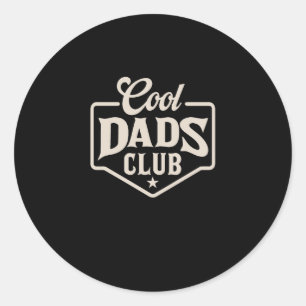 Adesivo Pais legal Clube Retro Groovy Funny Pai Dia de os 