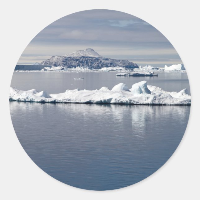 Adesivo Paisagem Antártica (Frente)