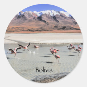 Adesivo paisagem cênica da Bolívia