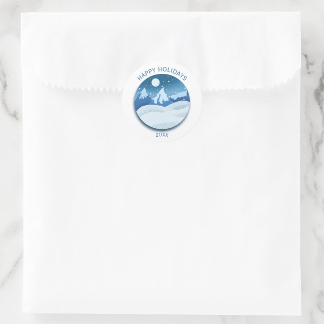 Adesivo Paisagem Congelada Pacífico  (Bolsa)