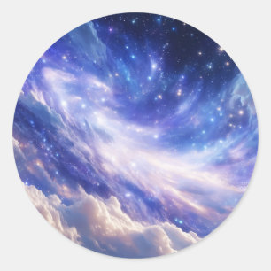 Adesivo Paisagem Cósmica: Nebulosa Inundada e Noite Estrel