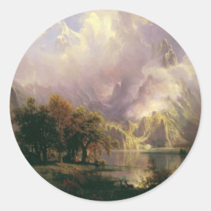 Adesivo Paisagem das Montanhas Rochosas por Albert Biersta