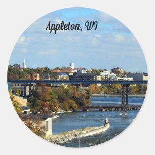 Adesivo paisagem de Appleton, Wisconsin