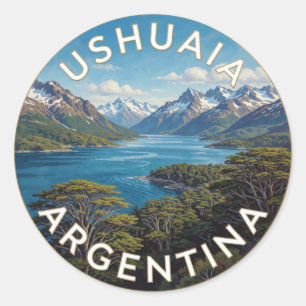 Adesivo Paisagem do Canal Beagle Ushuaia Argentina