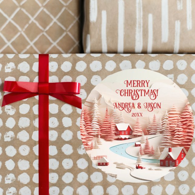 Adesivo Paisagem Escandinava 3D (Criador carregado)