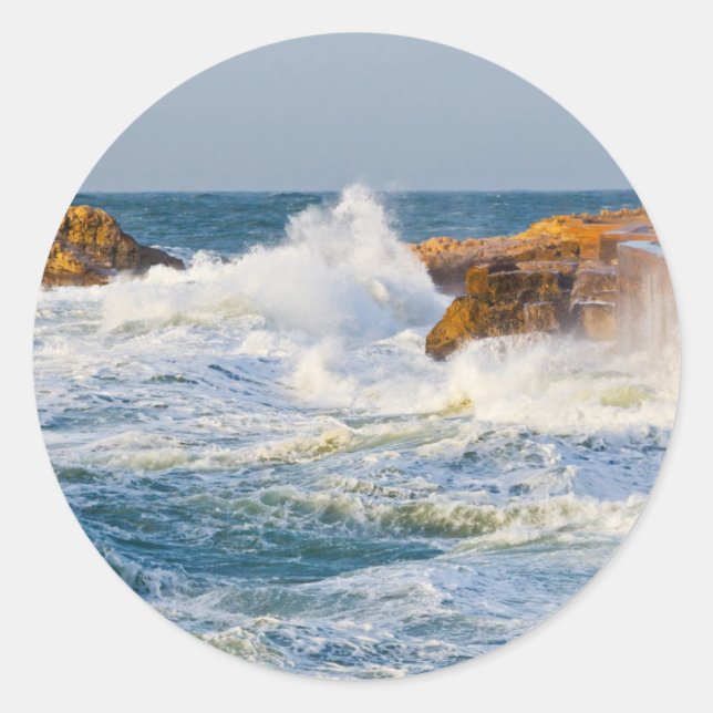 Adesivo Paisagem marinha (Frente)