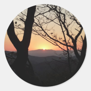 Adesivo Paisagem Nacional do Parque Sunset Shenandoah