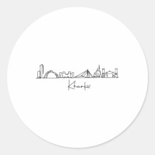 Adesivo Paisagem Urbana da Cidade Viagem Lembrança Turísti