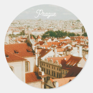 Adesivo Paisagem Urbana de Praga Souvenir