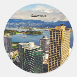 Adesivo Paisagem urbana de Vancouver, BC