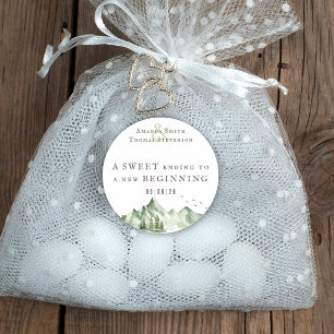 Adesivo Paisagem verde Um DOCE terminando com um novo come