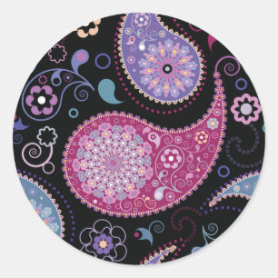 Adesivo Paisley Background Stickers