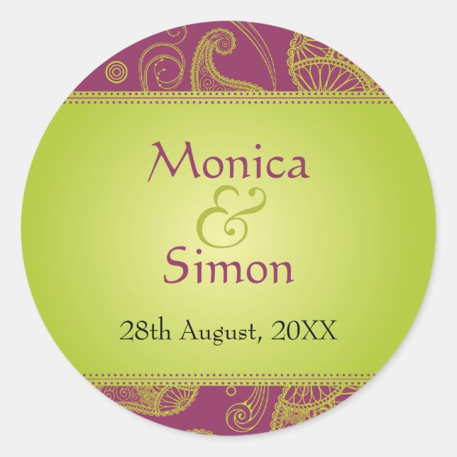 Adesivo Paisley Dreams Sticker (Frente)