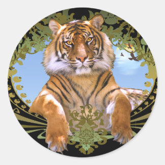 Adesivo Paixão de Tigre Ameaçado