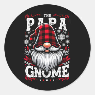 Adesivo Pajama de Natal da Família Papá Gnomo