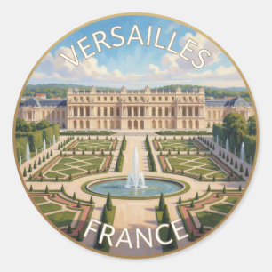 Adesivo Palácio de Versalhes França Jardins Grandiosos
