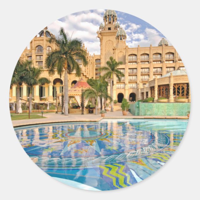 Adesivo Palácio do Hotel da Cidade Perdida e Piscina 2 (Frente)