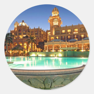 Adesivo Palácio do Hotel e Piscina da Cidade Perdida