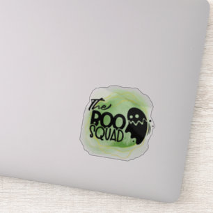 Adesivo Palavra de citação do Dia das Bruxas