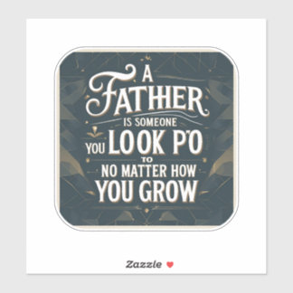 Adesivo Palavra Elegante para o Dia do Pai