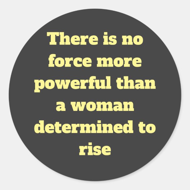 Adesivo Palavras de empoderamento para mulheres em (Frente)