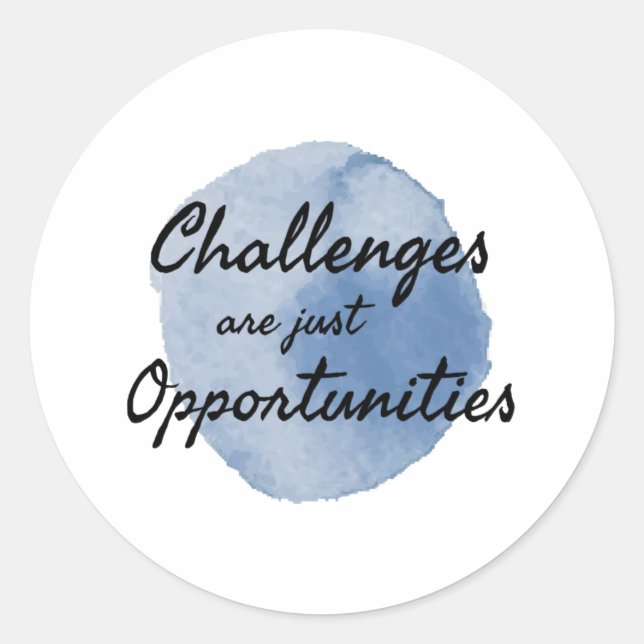 Adesivo palavras motivadoras para o trabalho e o sucesso (Frente)