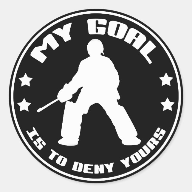 Adesivo Palavras-Palavras de Cota de Hóquei em Campo (Frente)