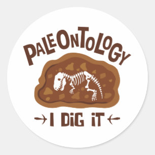 Adesivo Paleontologia Eu O Canto Paleontólogo Dinossauro O