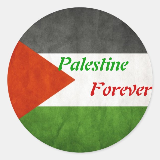 Adesivo Palestina Forever Sticker (Frente)