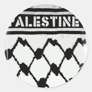 Adesivo Palestine Keffiyah