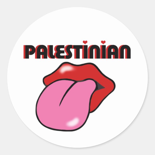 Adesivo palestiniano (Frente)