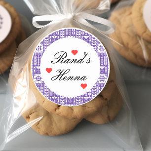 Adesivo Palestiniano personalizado Henna Sticker