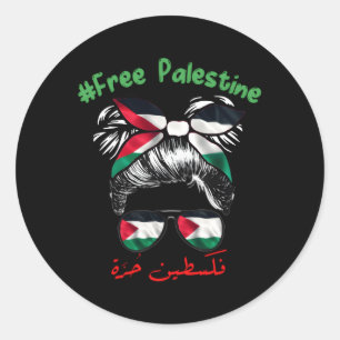 Adesivo Palestinos pela bandeira da Palestina