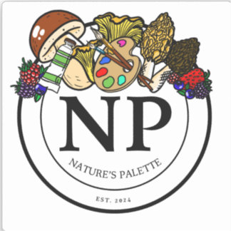 Adesivo Paleta da natureza Mini vinil Sticker