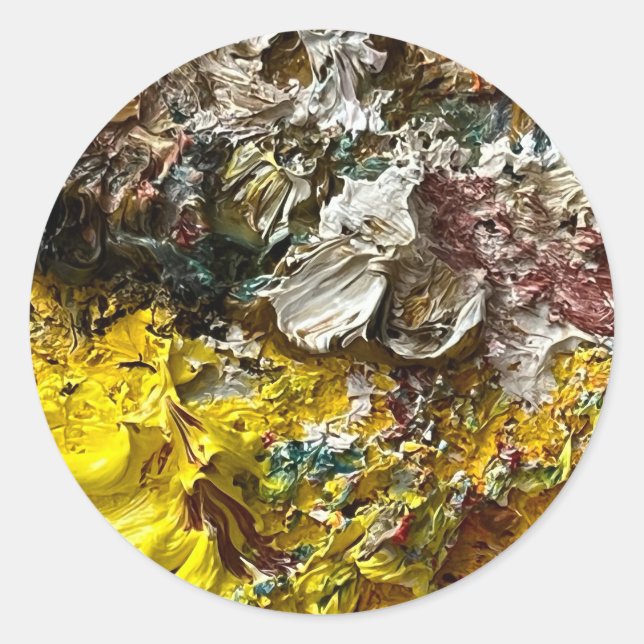 Adesivo Paleta de artistas #1 (Frente)