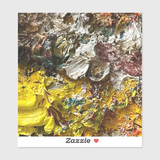 Adesivo Paleta de artistas #1 (Folha)