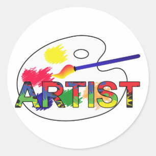 Adesivo Pálete do artista