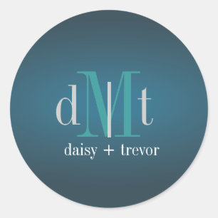 Adesivo Palha simples + vinhetas de monograma grafite