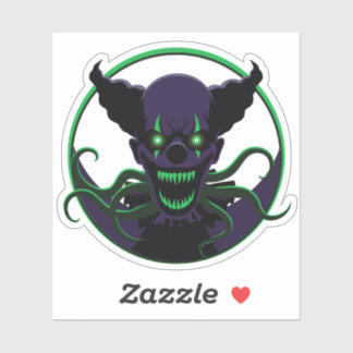 Adesivo Palhaço de Tentáculo