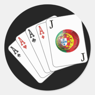 Adesivo Palhaço nenhuns Jogo - Selecção DAS Quinas