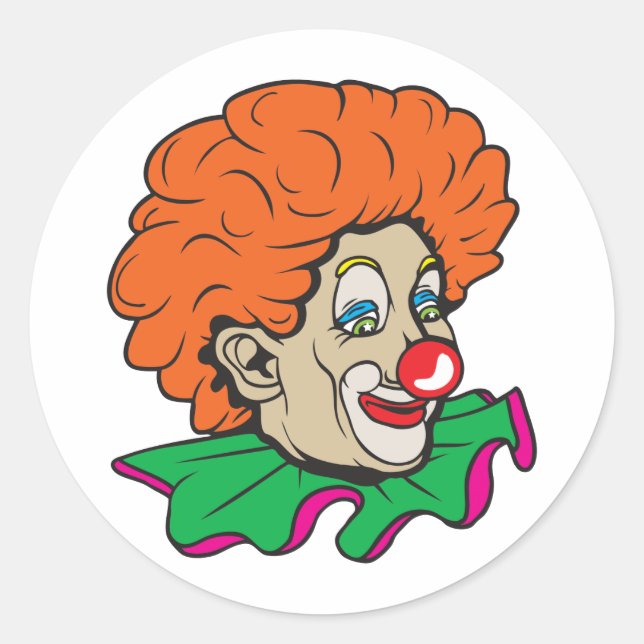 Adesivo Palhaço Personalizável! (Frente)