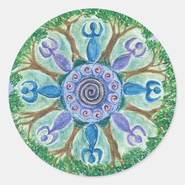 Adesivo Palhaços Dançantes das Deusas (Frente)