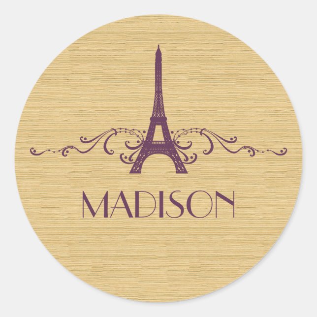 Adesivo Palhetas de Floreio Roxo (Frente)