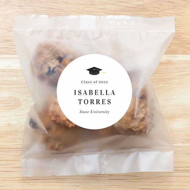 Adesivo Palhetas de graduação de pico ou selo de envelopes (Criador carregado)