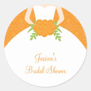 Adesivo Palhetas laranja Damask Brit